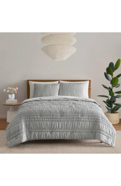 Ugg (r) Devon Tide Comforter & Shams Set In Gray