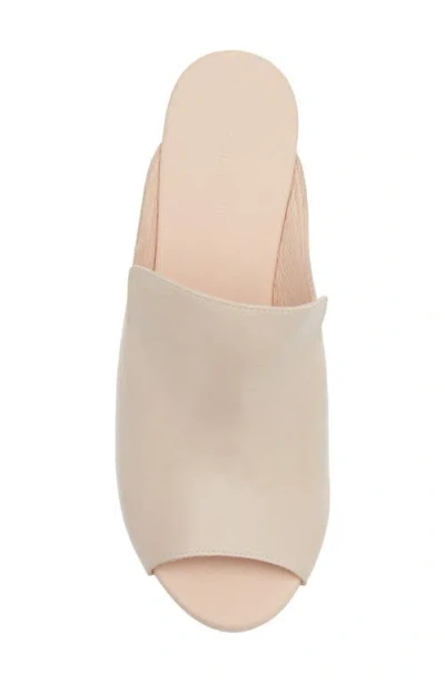 Chocolat Blu Whisper Platform Wedge Sandal In White