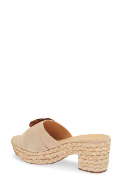 Chocolat Blu Garlyn Platform Sandal In Neutral