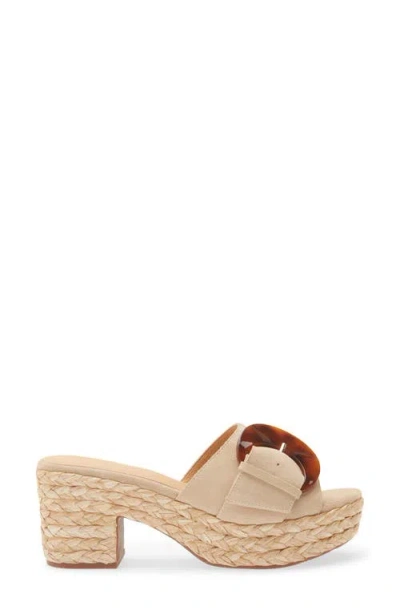 Chocolat Blu Garlyn Platform Sandal In Neutral
