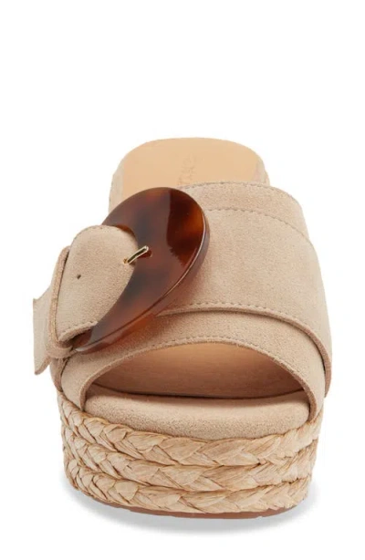 Chocolat Blu Garlyn Platform Sandal In Neutral
