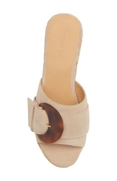 Chocolat Blu Garlyn Platform Sandal In Neutral