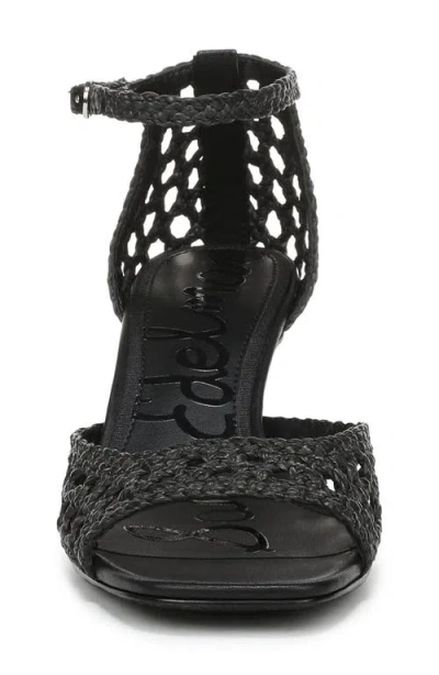 Sam Edelman Peyton Ankle Strap Sandal In Black