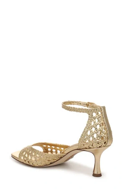 Sam Edelman Peyton Ankle Strap Sandal In Nude