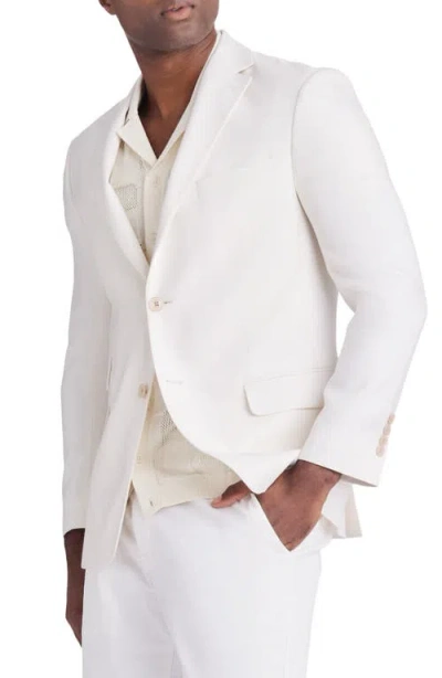 Robert Graham Shawfield Classic Fit Woven Sport Coat In White
