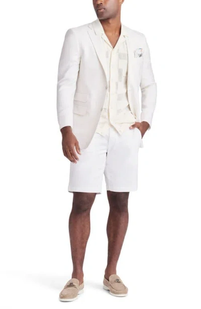 Robert Graham Shawfield Classic Fit Woven Sport Coat In White
