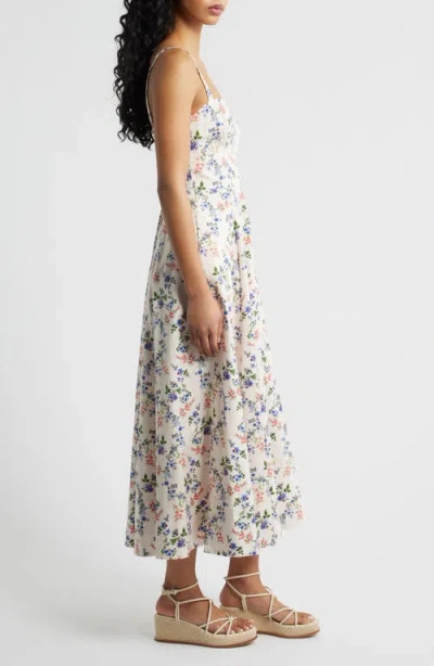Hill House Home The Margot Midi Dress In Multi