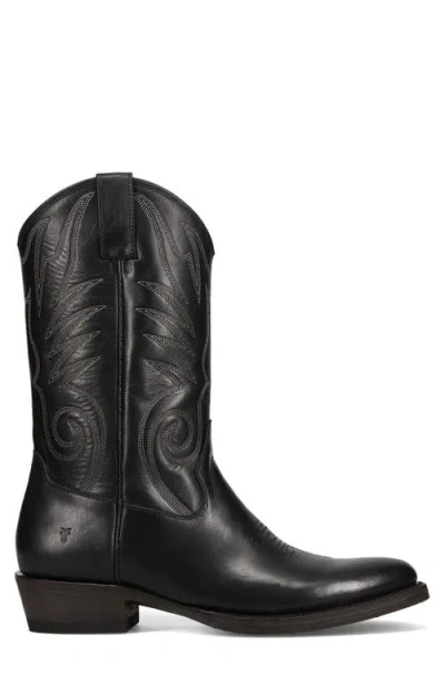 Frye Grady Western Boot In Black