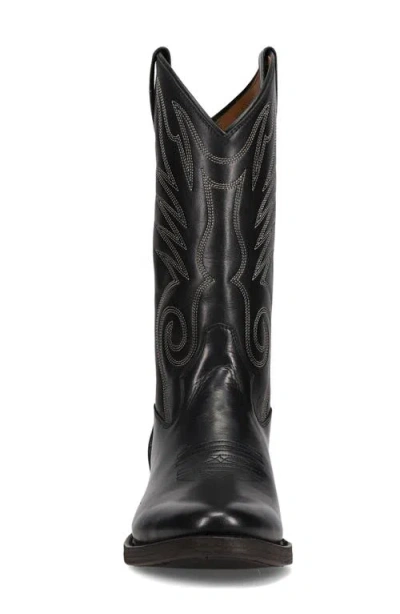 Frye Grady Western Boot In Black