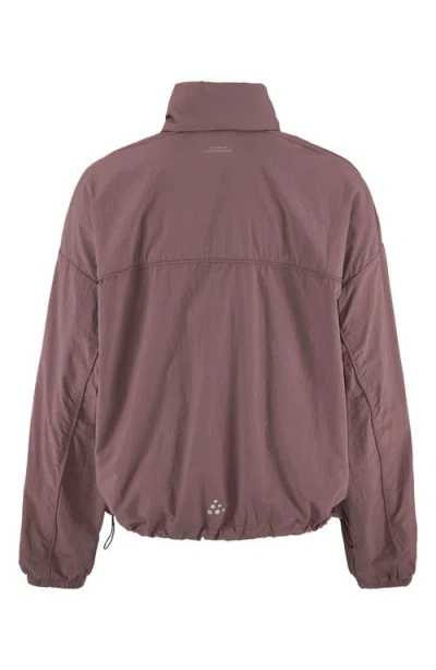 Craft Hypervent Oversize Packable Wind Jacket In Brown