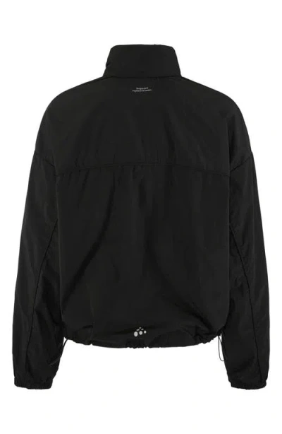 Craft Hypervent Oversize Packable Wind Jacket In Black