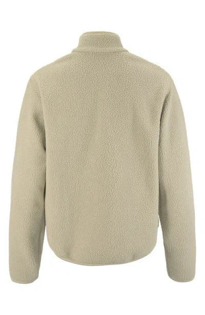 Craft Join High Pile Fleece Half Zip Pullover In Neutral