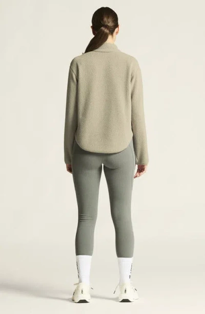 Craft Join High Pile Fleece Half Zip Pullover In Neutral
