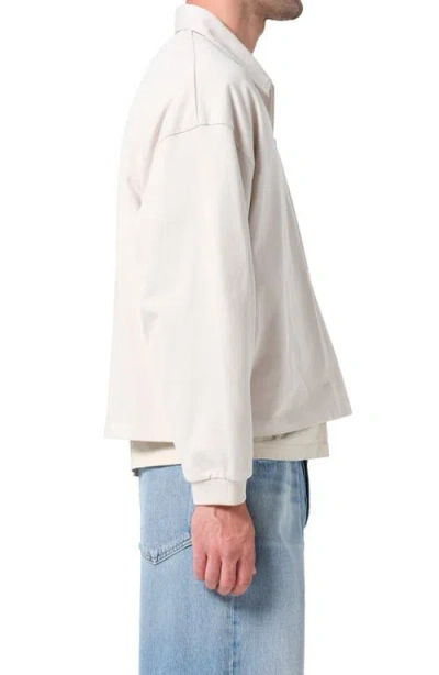 Agolde Darius Polo In Neutral