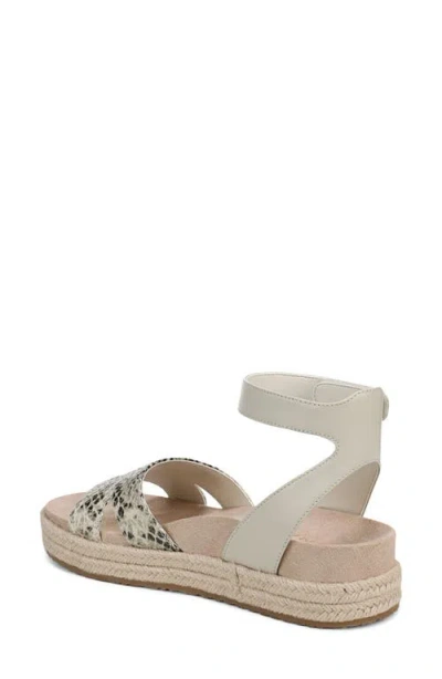 Vionic Yucca Platform Ankle Strap Sandal In Multi