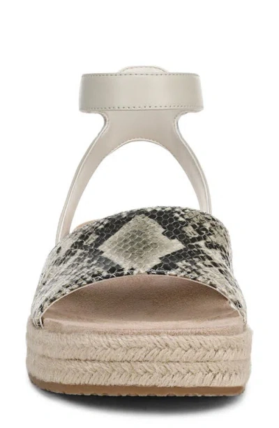 Vionic Yucca Platform Ankle Strap Sandal In Multi