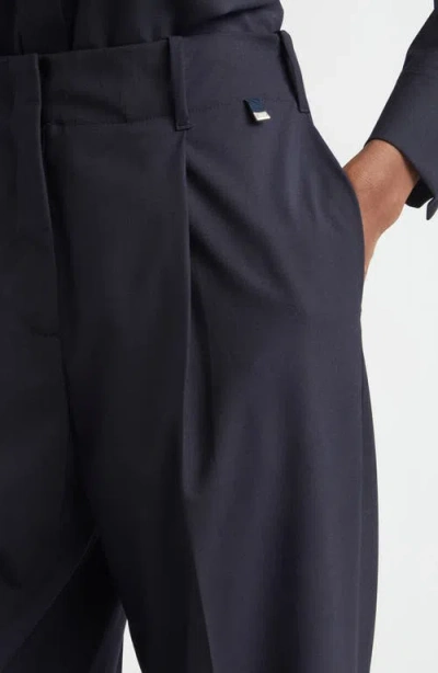 Herno Lightweight Stretch Blend Pants In Blue