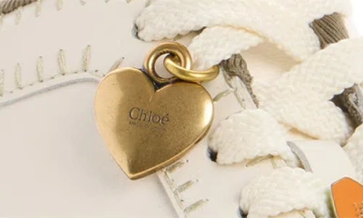 Chloé Nama Platform Wedge Sneaker In Multi