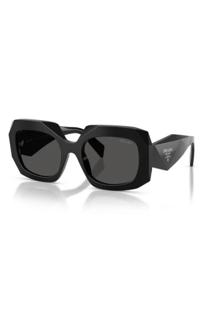 Prada 54mm Square Sunglasses In Gray
