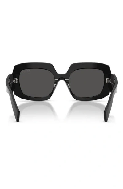 Prada 54mm Square Sunglasses In Gray