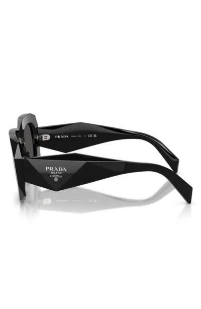 Prada 54mm Square Sunglasses In Gray