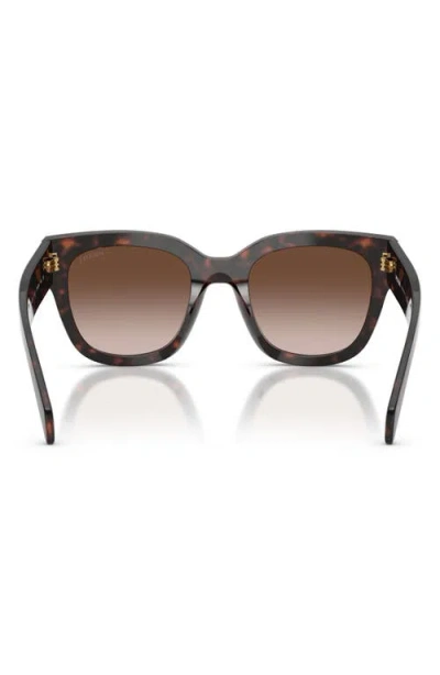 Prada Tortoiseshell Butterfly-frame Sunglasses In Pink