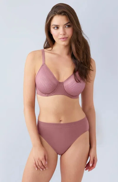 Wacoal Elevated Allure Full Coverage Underwire Bra In Gray