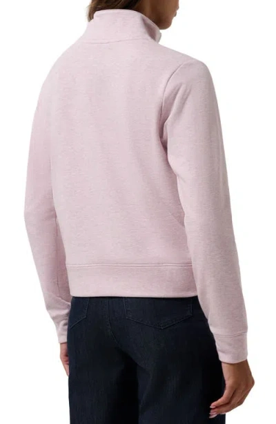 Travismathew Cloud Half Zip Pullover In Pink