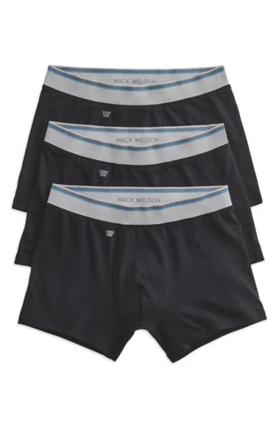 Mack Weldon 3-pack Cloud Fx Trunks In Black