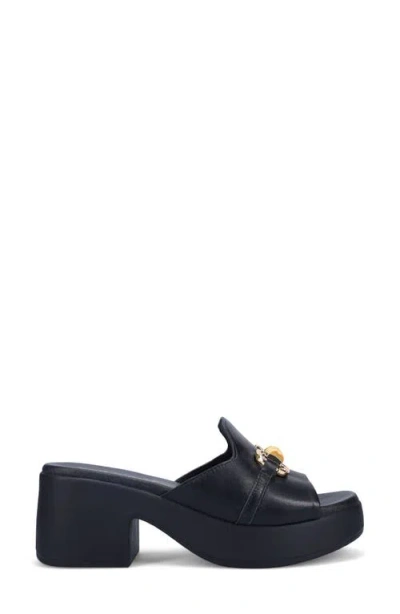 Ron White Gwyna Platform Slide Sandal In Multi