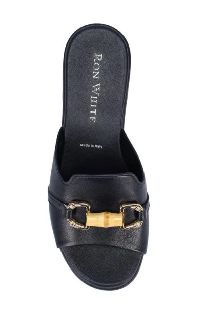 Ron White Gwyna Platform Slide Sandal In Multi