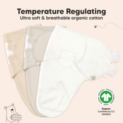 Keababies 3-pack Soothe Swaddle Wraps In Multi