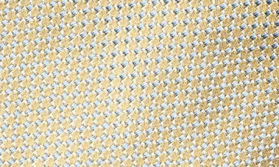 Eton Micro Silk Tie In Gold