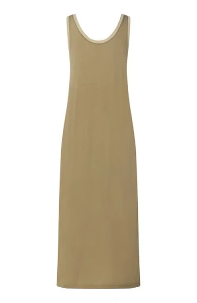 Hanro Laura Long Tank Nightgown In Green | ModeSens