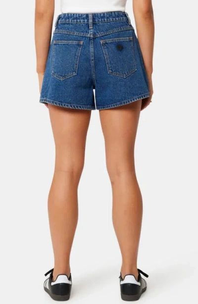 Abrand Venice Bella Denim Shorts In Blue