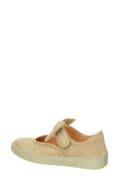 Think ! Turna Bow Sneaker In Brown