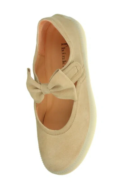 Think ! Turna Bow Sneaker In Brown