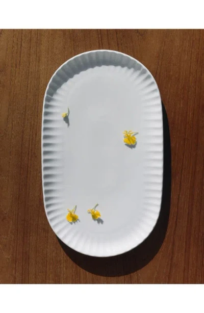 Georg Jensen Bernadotte Stackable Serving Tray In White