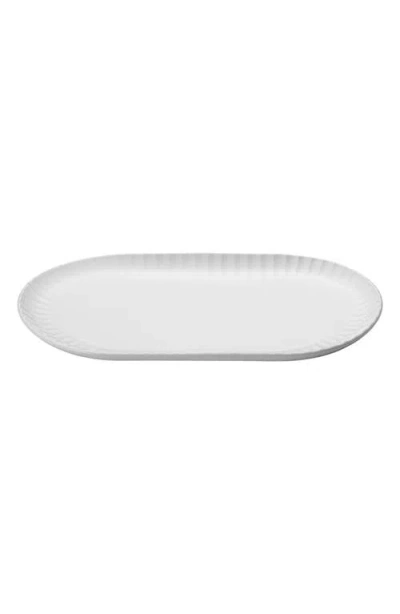 Georg Jensen Bernadotte Stackable Serving Tray In White