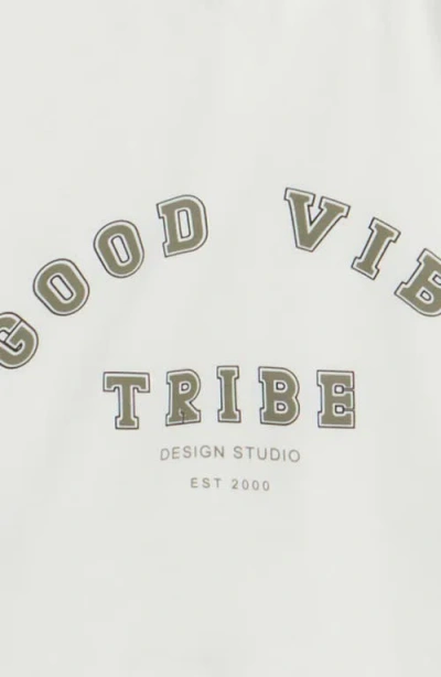 Tiny Tribe Colorblock Stretch Cotton Mesh T-shirt In Multi