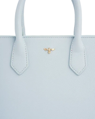 Fable England Medium Structured Tote Bag In Blue