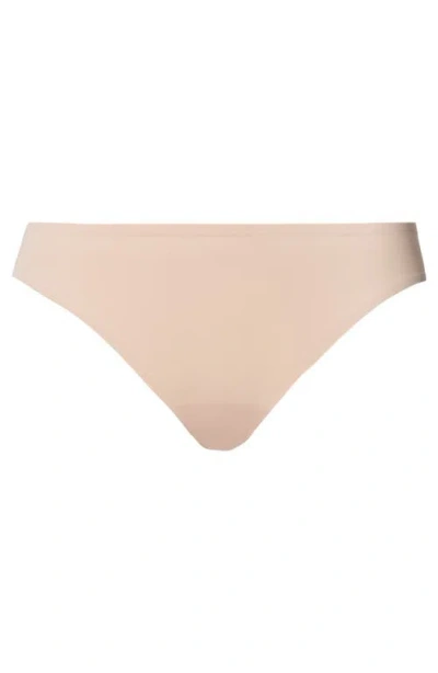 Hanro Invisible Touch High Cut Bikini In Brown