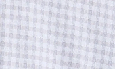 Bugatchi Devon Ooohcotton® Gingham Check Button-up Shirt In Blue