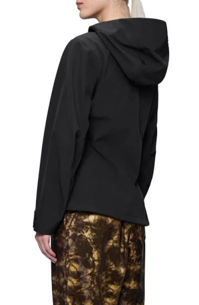 Rains Suva Waterproof Softshell Jacket In Black