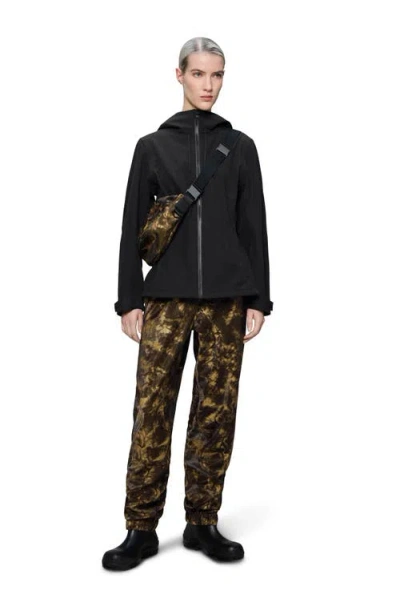 Rains Suva Waterproof Softshell Jacket In Black