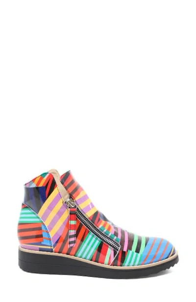 Django & Juliette Django And Juliette Ohmy Double Zip Boot In Multi