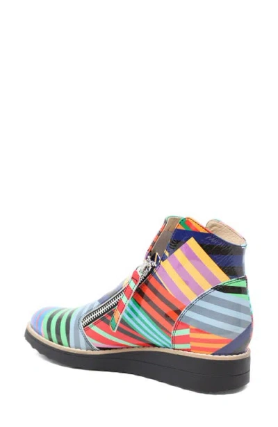 Django & Juliette Django And Juliette Ohmy Double Zip Boot In Multi