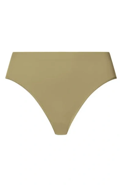 Hanro Touch Feeling High Cut Briefs In Green