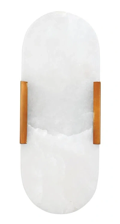 Jamie Young Delphi Wall Sconce In White