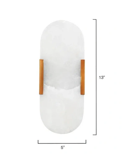 Jamie Young Delphi Wall Sconce In White